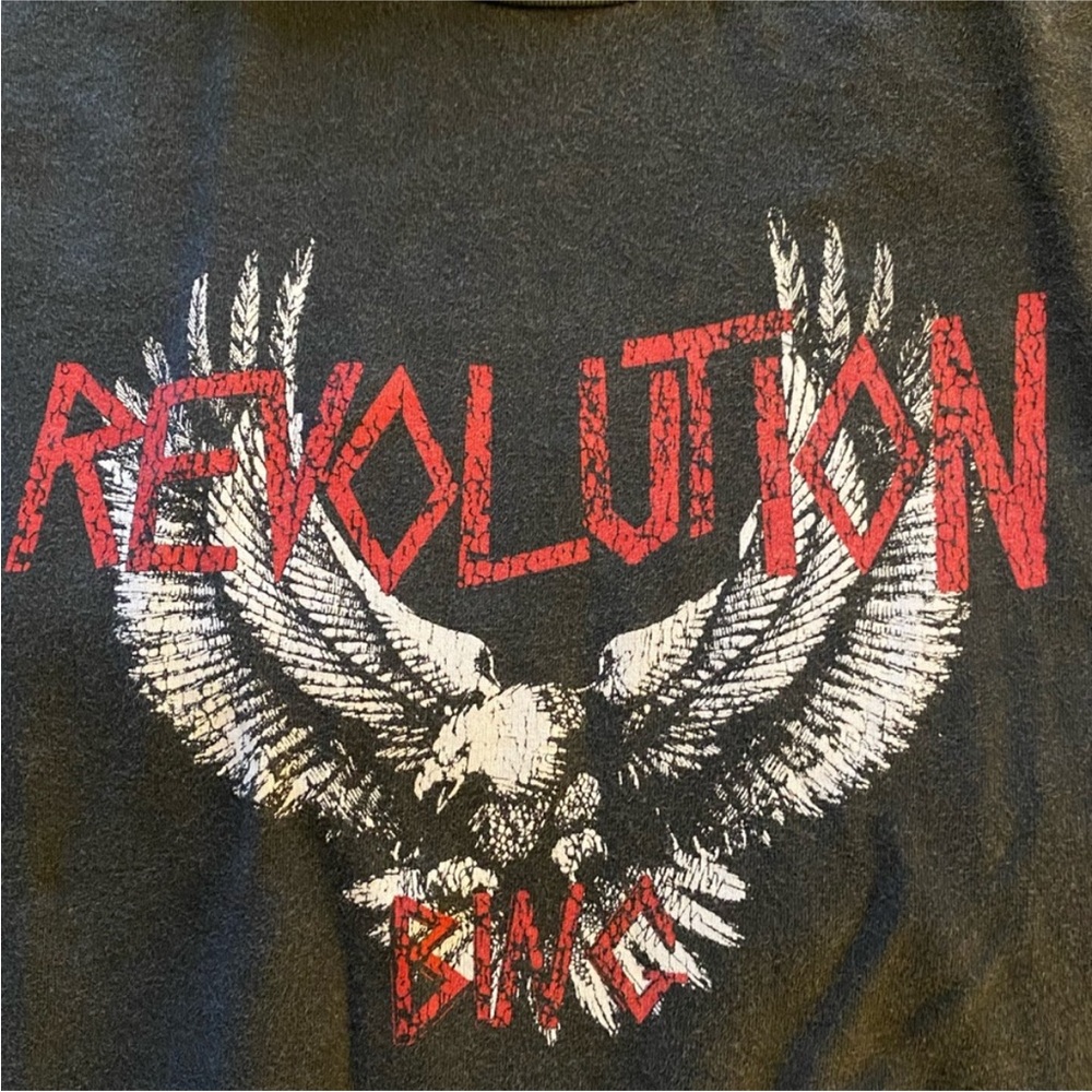 Anine Bing Revolution Washed Charcoal Sweatshirt - Picture 5 of 10
